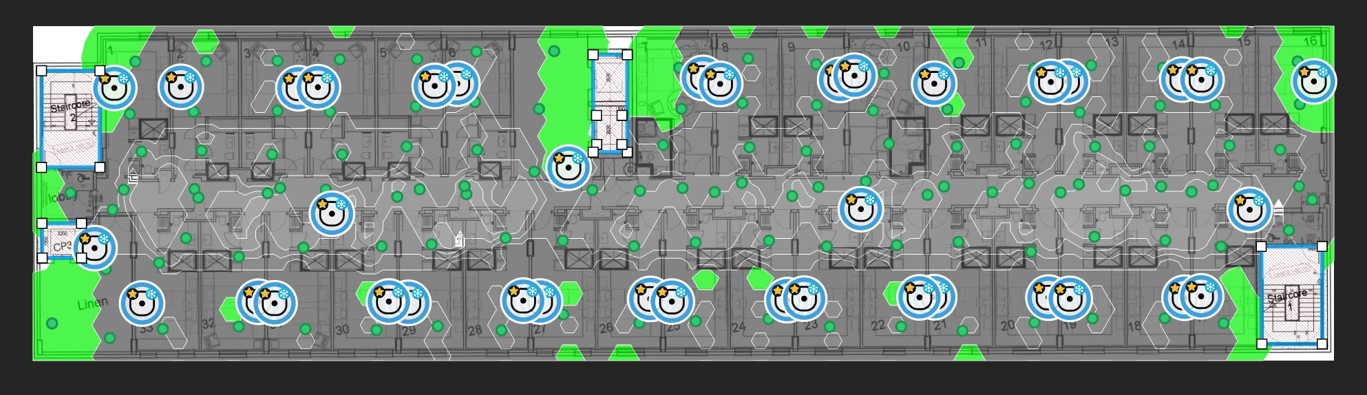 After survey heatmap